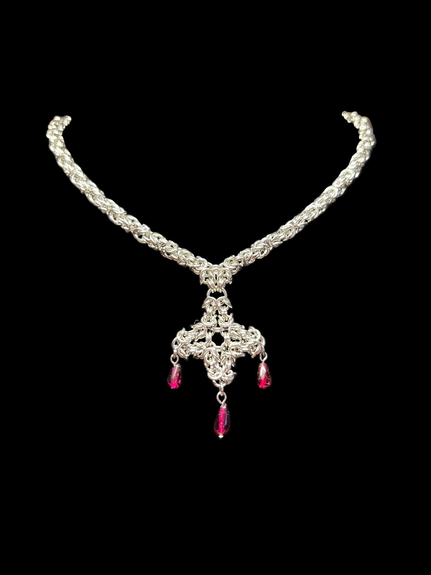 Omen with Garnets