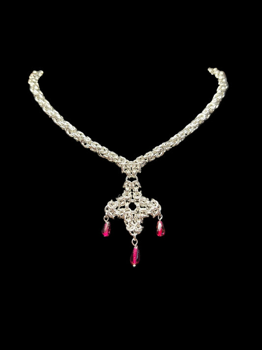 Omen with Garnets