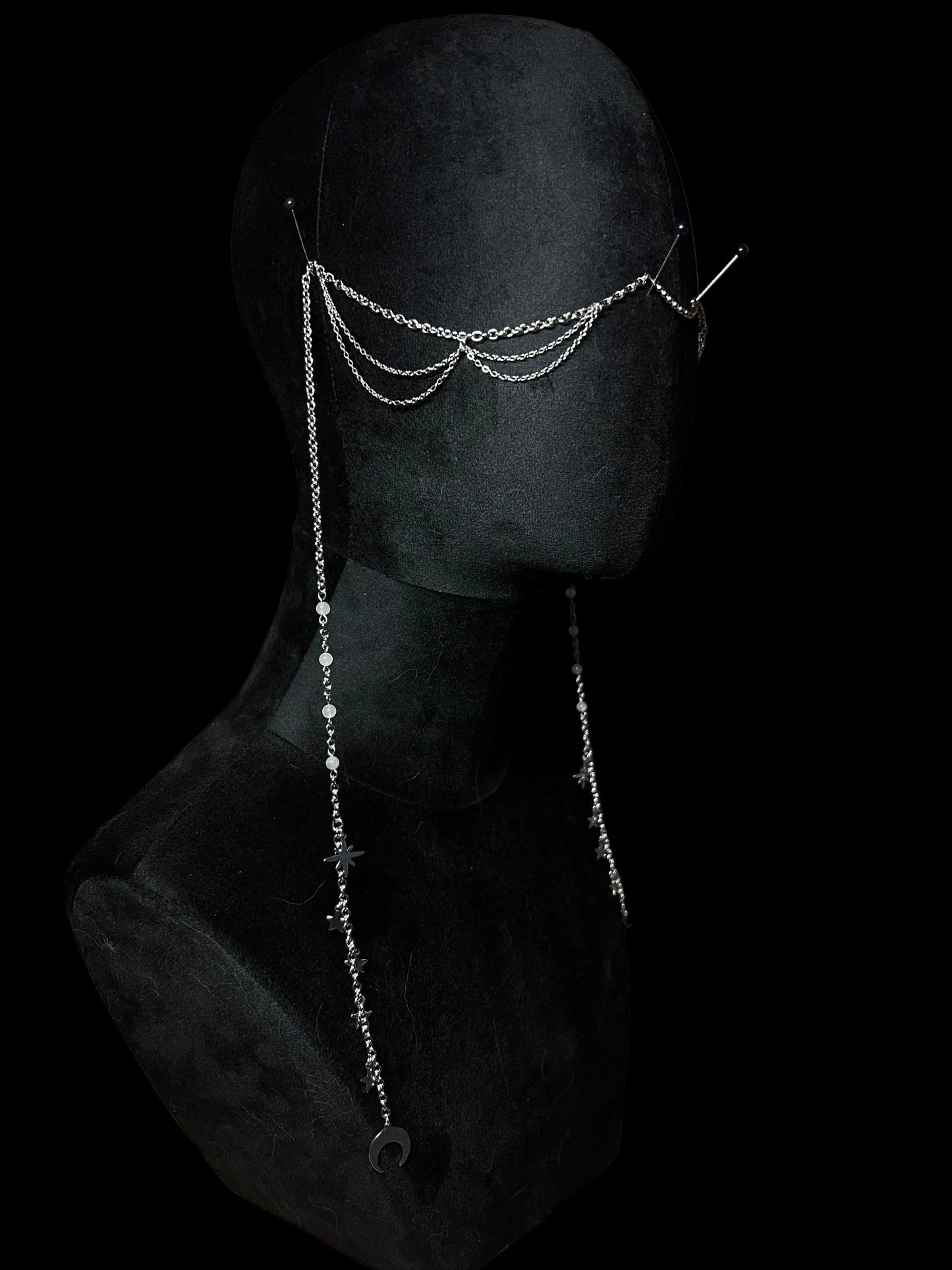Moon Face Chain