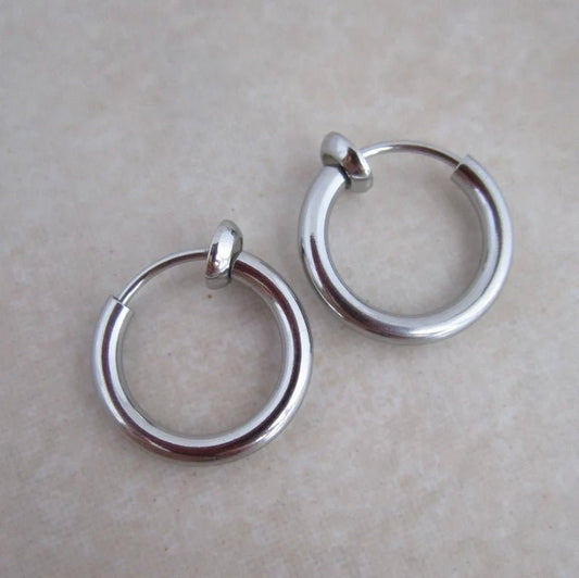 Stainless Steel Clip-On Earring (Add-On)